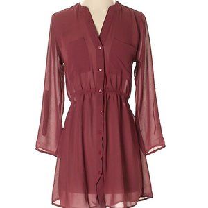 Charlotte Russe 3/4 Sleeve Blouse Size S